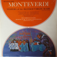 Claudio Monteverdi - Vespers Of The Blessed Virgin Mary